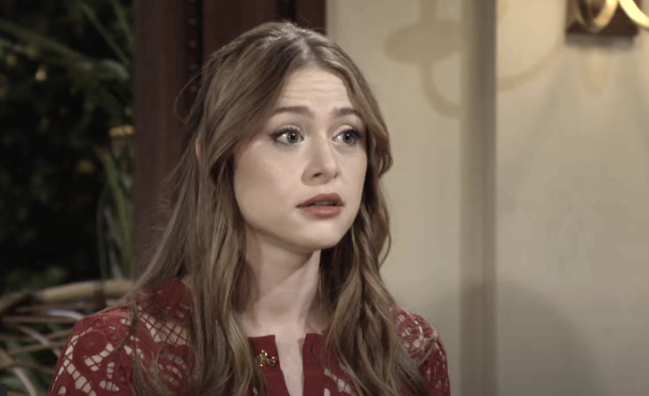 The Young and The Restless: Claire Grace Newman (Hayley Erin)